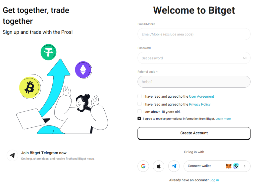 Bitget Trading Fees