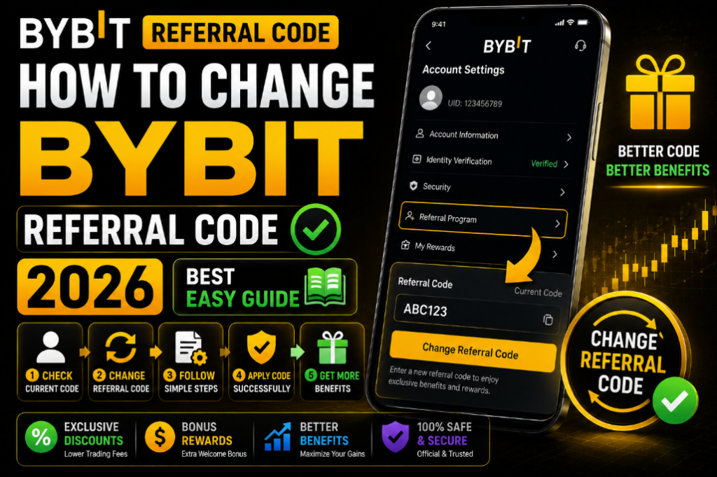 Change Bybit Referral Code