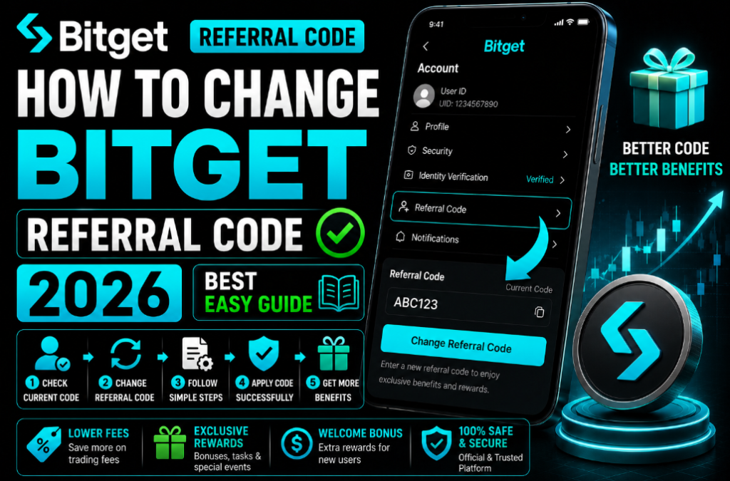 Change Bitget Referral Code