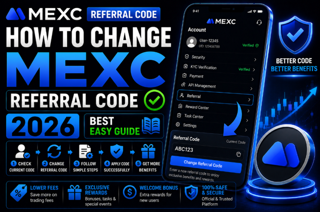 Change MEXC Referral Code