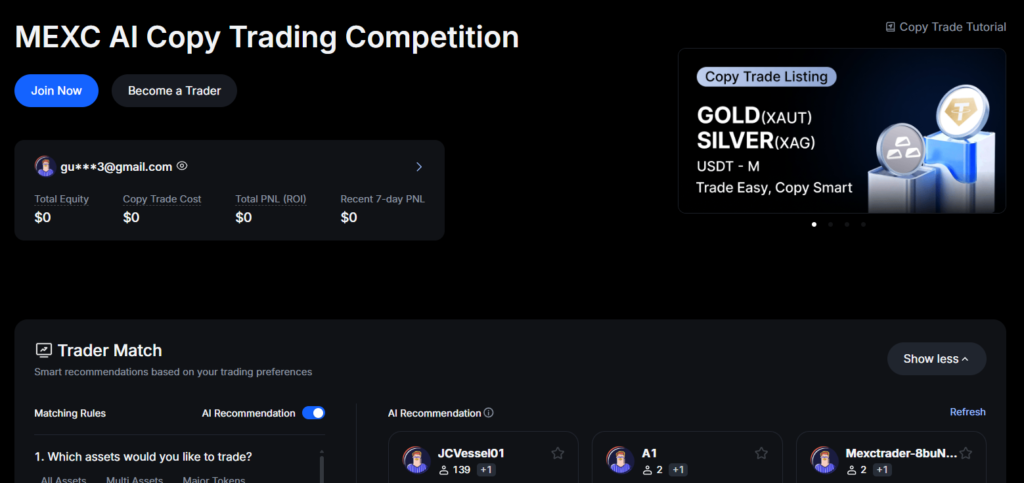 MEXC Copy Trading Guide