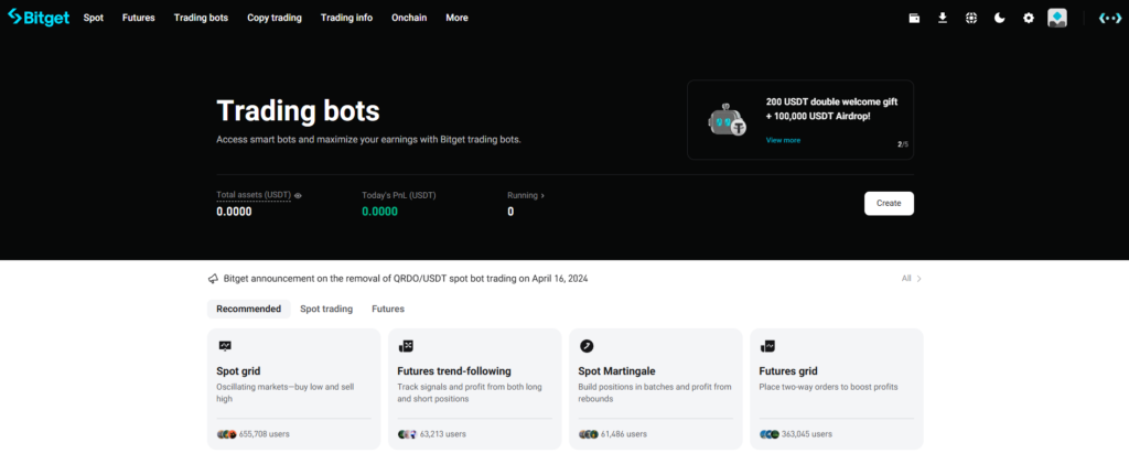 Bitget Trading Bot Guide